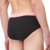 calvin klein cotton stretch 3 pack brief black with pink green blue p5050 33693 medium