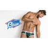 slipy s jemnym vroubkem aussiebum classic original green marle0