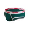 3 slipy s jemnym vroubkem aussiebum classic original green marle