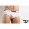 Slipy AussieBum CottonSoft White Indigo Brief3