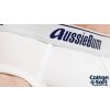 Slipy AussieBum CottonSoft White Indigo Brief2