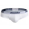 Slipy AussieBum CottonSoft White Indigo Brief4