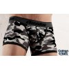5 boxerky aussiebum cottonsoft camo black hipster