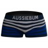 elasticke boxerky aussiebum bodystretch navy modra bila royal modra1