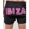 Černé šortkové plavky ASOS - Neon IBIZA (Velikost L, Barva Jako na obrázku, Velikost dle značky (86-91cm))