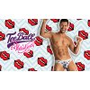 5 retro slipy aussiebum z eko bambusu teeball valentines