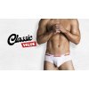 3 slipy s jemnym vroubkem aussiebum classic value white
