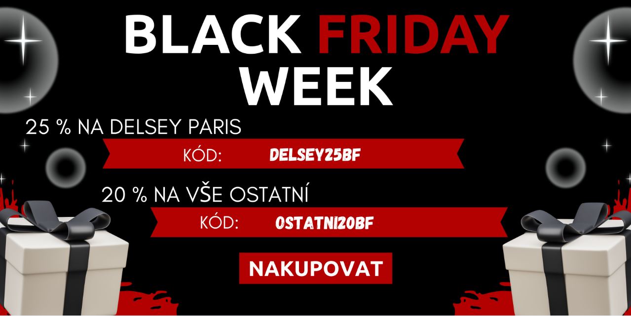 Black Friday Week je tady - slevy až 25 %