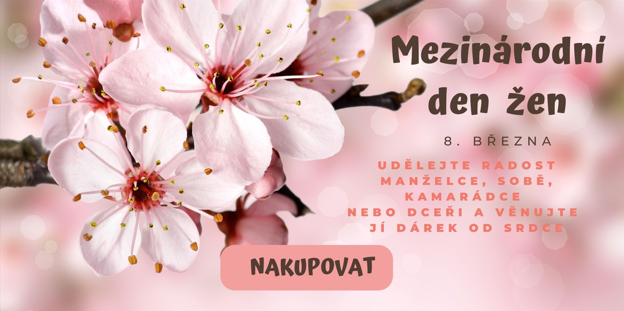 Mezinárodní den žen je opět tady - nakupte nyní se slevou 20 %