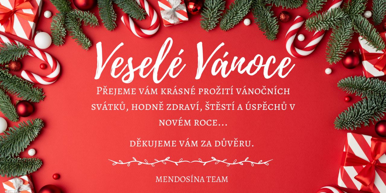 Veselé vánoce a úspěšný nový rok 2026!