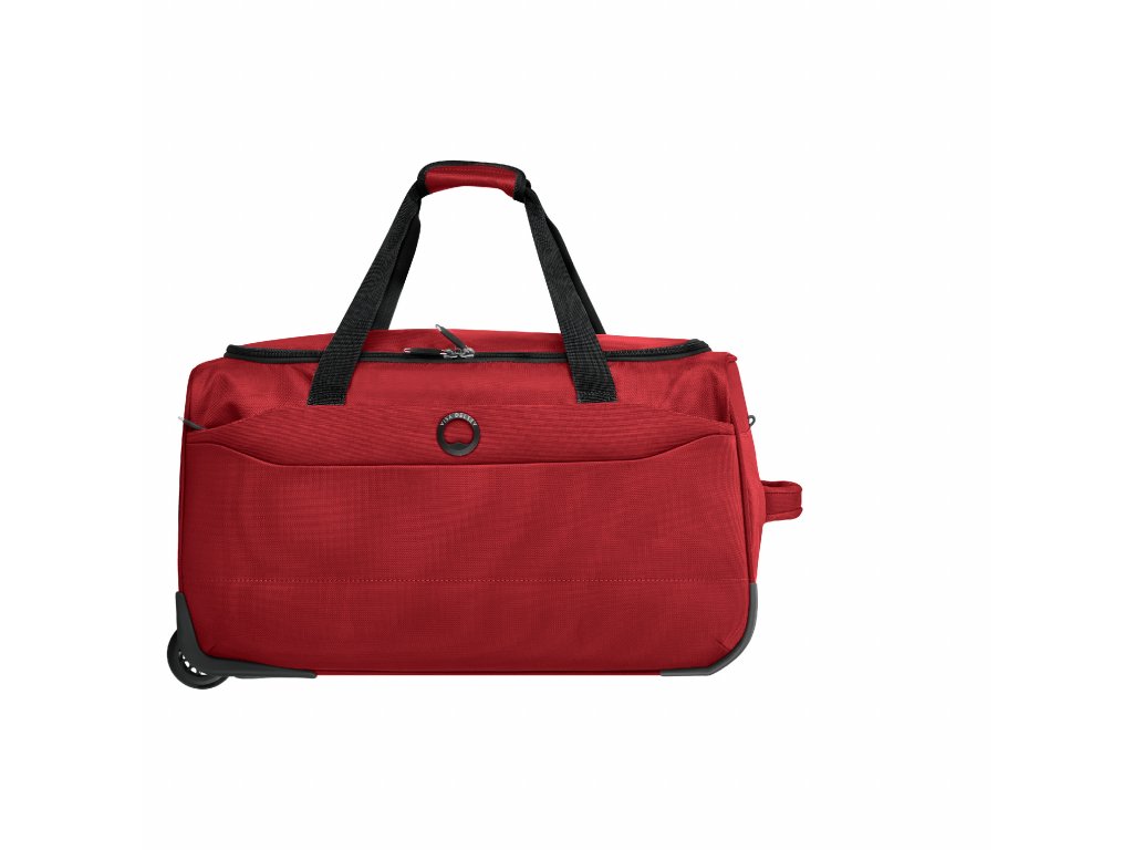 Cestovní taška na kolečkách Delsey Easy trip 55 cm 341521004 - červená -  MENDOSÍNA
