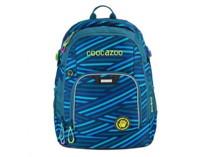 Školní batoh Coocazoo RayDay - Zebra stripe blue