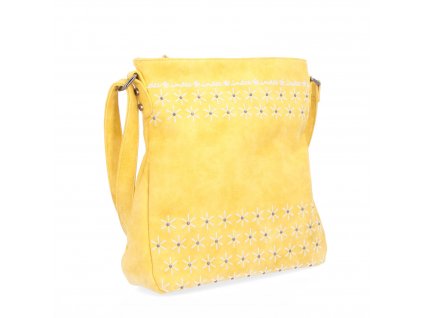 crossbody kabelka indee 6266 zlu zluta 01