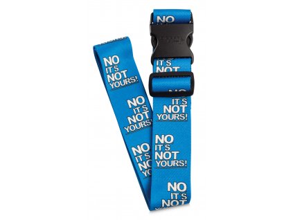 bezpecnostni popruh na kufr fabrizio 10219 0500 no its not yours modry 01