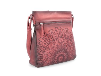 crossbody kabelka indee F62964 červená 1