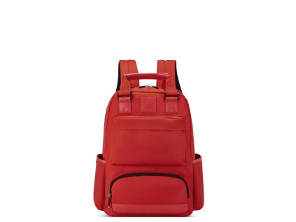 batoh delsey benetton color block B0376461004 cerveny 01