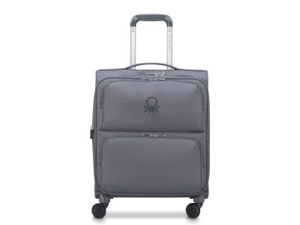 kabinovy kufr delsey benetton ucb softside B0376780301 svetle sedy 01