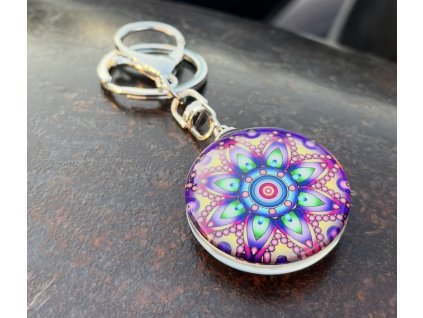 Přívěsek na klíče SO16413 mandala 3