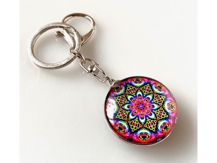 Přívěsek na klíče SO16416 mandala 3