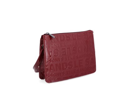crossbody kabelka le sands 4258 bo bordo cervena 01