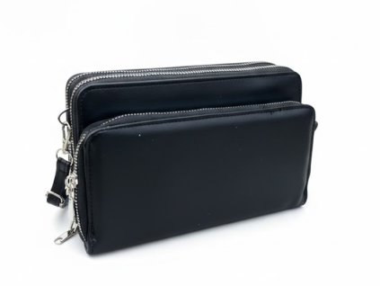 Synteticka kabelka 2v1 SI10180 černá 01