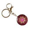 Přívěsek na klíče SO16401 MANDALA vínová 1