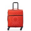 kabinovy kufr delsey benetton color block B0376480304 cerveny 01