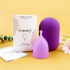 Sada Menstruační kalíšek + sterilizér (Barva Fialová, Velikost L)