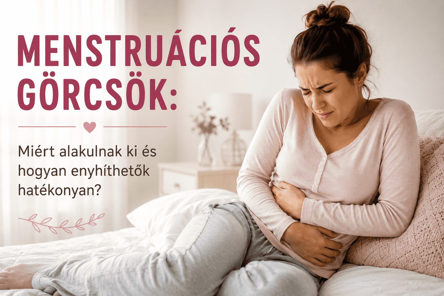 Menstruációs Görcs Csillapítása – 10 Hatékony Módszer, Ami Valóban Segíthet
