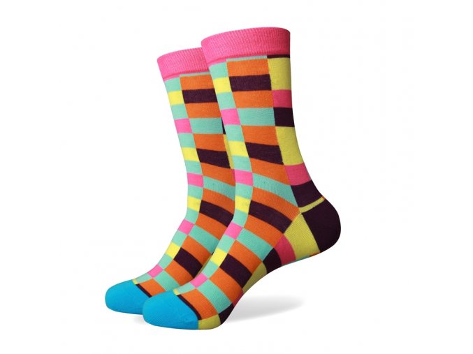 Farebné ponožky - kaleidoskop