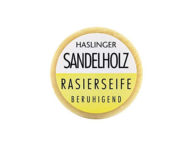 Haslinger mydlo na holenie Sandelholz Rasierseife