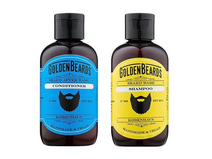 Golden Beards šampón a kondicionér na bradu