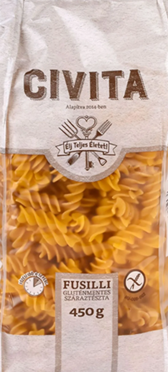 Civita-glutenmentes-fusilli