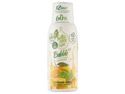Fruttamax bubble 12 citrom lime light 500 ml i224377