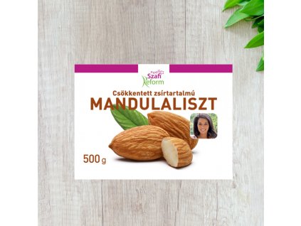 Szafi 500g CSÖKKENTETT ZSÍRTARTALMÚ MANDULALISZT 4400