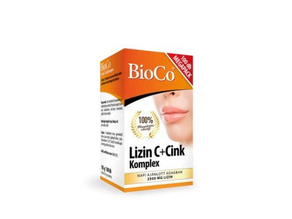 Bioco Lizin C+Cink Komplex MEGAPACK 100 db Tabletta
