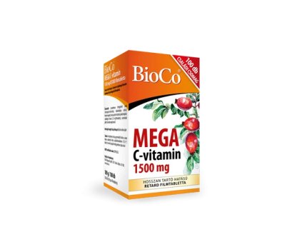 BioCo Mega C-vitamin 1500mg 100 db Filmtabletta