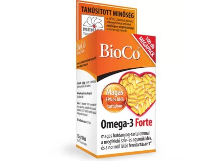BioCo Omega-3 Forte Megapack 100 db Lágyzselatin Kapszula