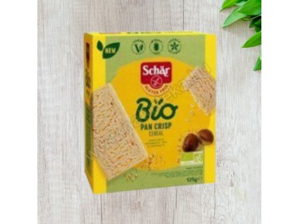 Schar (Schär) BIO Crisp - Bread gluténmentes, laktózmentes organikus extrudált kenyér 125 g
