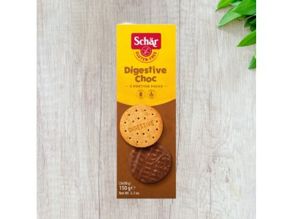 Schär (Schar) Digestive Choc Csokis keksz Gluténmentes 150g