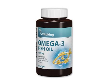 Vitaking - Halolaj Omega-3 1200mg 90 gélkapszula