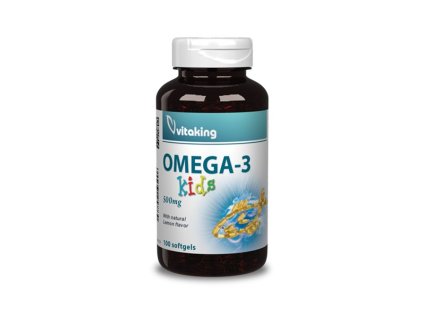 Vitaking - Halolaj Omega-3 Kids 100 db gélkapszula