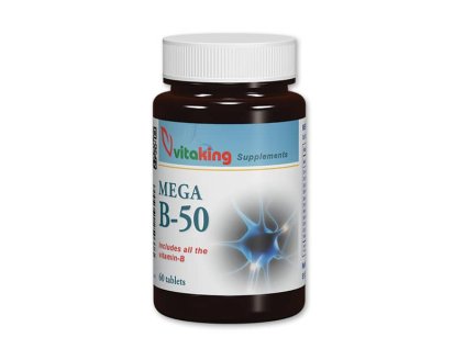 Vitaking - Mega B-50 komplex 60 tabletta