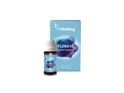 Vitaking - PROBIOTIKUM KOMPLEX, FLORA10, 150 CSEPP - 6 ML