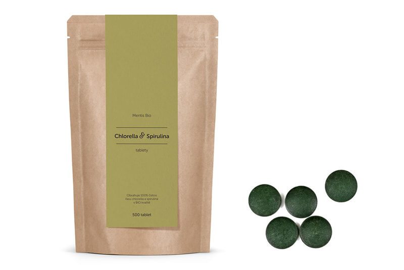 Mentis Bio Chlorella Spirulina