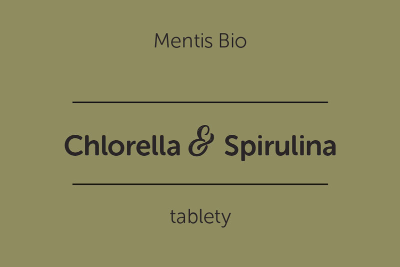 Mentis Bio Chlorella Spirulina