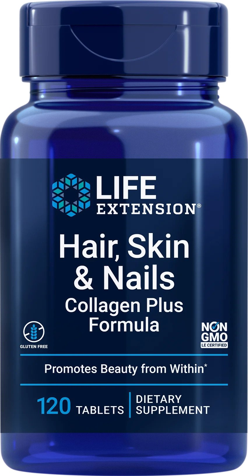 Hair, Skin & Nails Collagen Plus Formula, 120 tablet