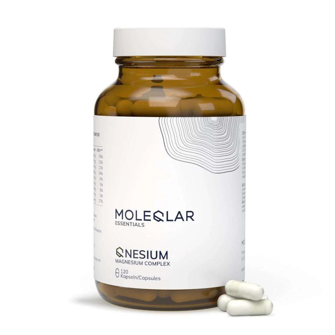 QNESIUM (Hořčík) od MOLEQLAR®, 120 kapslí