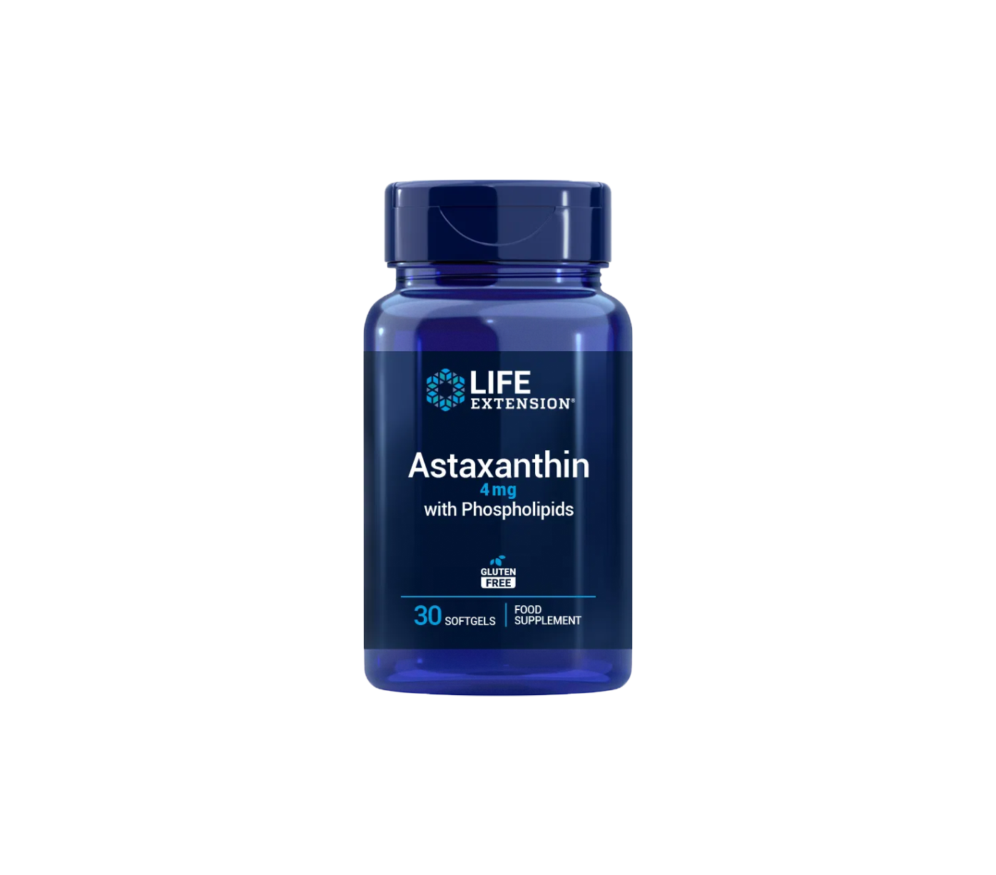 Life Extension Astaxanthin s fosfolipidy 4 mg 30 softgelů