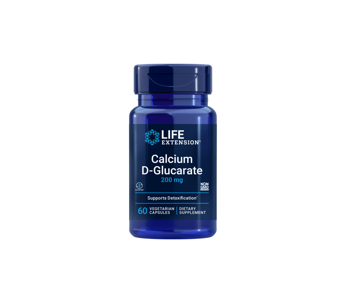 Life Extension Calcium D-Glucarate 200 mg 60 kapslí